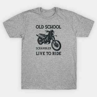 Old School Scrambler T-Shirt